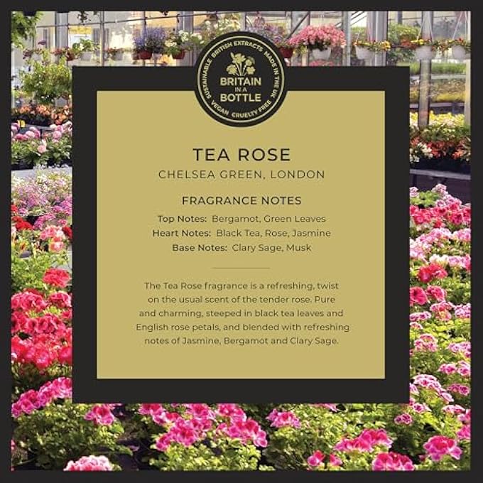 Noble Isle , 250 ML (PACK OF 1) TEA ROSE HAND WASH 250ML - Image 2